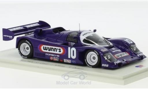 Porsche 962 1991 1/43 Spark RHD No.10 Hotchkis Racing Wynns 24h Daytona 1991 J.Hotchkis/C.Cord/J.Adams/R.Dyson coche miniatura