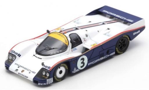 Coche miniatura Porsche 962 1985 1/43 Spark C RHD No.3 Rothmans 24h Le Mans 1985 avec Decals A.Holbert/V.Schuppan/J.Watson Porsche 962 1985 1/43 Spark C RHD No.3 Rothmans 24h Le Mans 1985 avec Decals A.Holbert/V.Schuppan/J.Watson coche miniatura