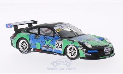 Coche miniatura Porsche 997 GT3 CUP 1/43 Spark GT3 Cup No.24 Carrera Cup 2010 H.Hassid Porsche 997 GT3 CUP 1/43 Spark GT3 Cup No.24 Carrera Cup 2010 H.Hassid coche miniatura