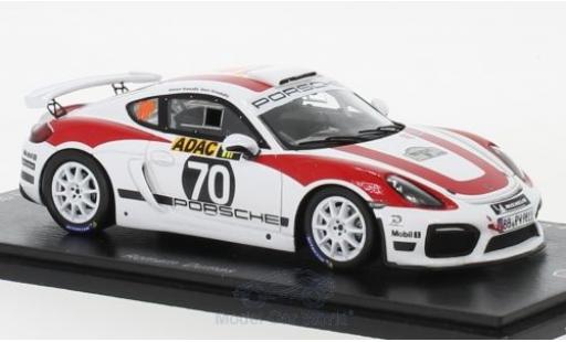 Coche miniatura Porsche Cayman GT4 Clubsport 1/43 Spark GT4 Clubsport R-GT No.70 Rallye Deutschland 2018 R.Dumas Porsche Cayman GT4 Clubsport 1/43 Spark GT4 Clubsport R-GT No.70 Rallye Deutschland 2018 R.Dumas coche miniatura