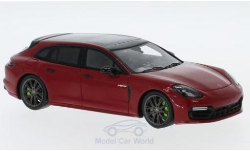 Porsche Panamera e-hybrid 1/43 Spark 4 e-hybrid Sport Turismo rojo 2018 coche miniatura