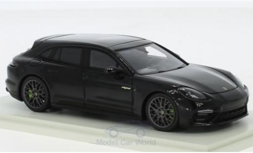 Coche miniatura Porsche Panamera e-hybrid 1/43 Spark Sport Turismo Turbo S E-Hybrid negro 2018 Porsche Panamera e-hybrid 1/43 Spark Sport Turismo Turbo S E-Hybrid negro 2018 coche miniatura