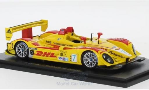 Porsche RS Spyder 1/43 Spark Spyder No.7 Penske Racing 12h Sebring 2008 R.Dumas/T.Bernhard/E.Collard coche miniatura