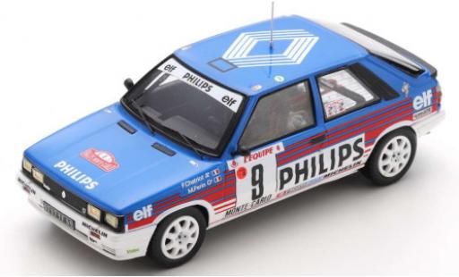 Coche miniatura Renault 11 1/43 Spark Turbo No.9 Philips Rallye WM Rallye Monte Carlo 1987 F.Chatriot/M.Perin Renault 11 1/43 Spark Turbo No.9 Philips Rallye WM Rallye Monte Carlo 1987 F.Chatriot/M.Perin coche miniatura