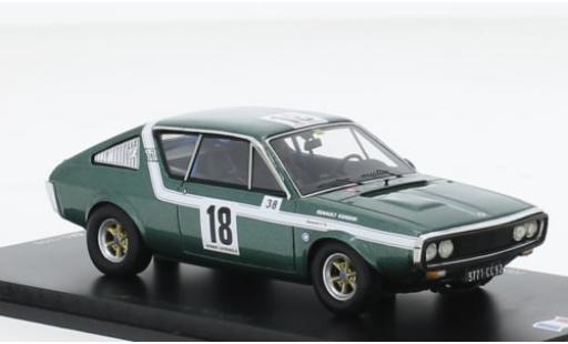 Coche miniatura Renault 17 1/43 Spark No.18 Ronde Cevenole 1972 1:43 Renault 17 1/43 Spark No.18 Ronde Cevenole 1972 1:43 coche miniatura