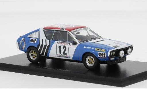 Renault 17 1/43 Spark Tour de Corse 1974 #12 1:43 coche miniatura