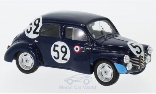 Coche miniatura Renault 4CV 1/43 Spark 1063 No.52 24h Le Mans 1951 J.Sandt/P.Moser Renault 4CV 1/43 Spark 1063 No.52 24h Le Mans 1951 J.Sandt/P.Moser coche miniatura