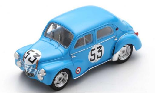 Coche miniatura Renault 4CV 1/43 Spark (1063) No.53 24h Le Mans 1952 Y.Lesur/A.Briat Renault 4CV 1/43 Spark (1063) No.53 24h Le Mans 1952 Y.Lesur/A.Briat coche miniatura