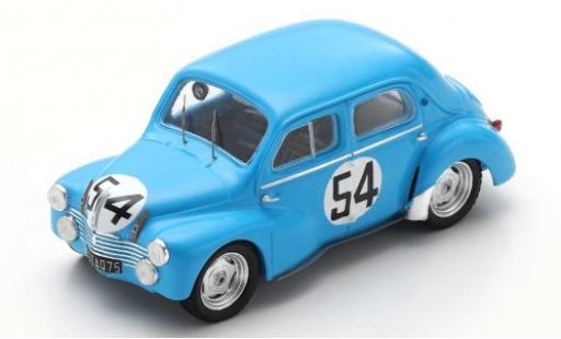 Coche miniatura Renault 4CV 1/43 Spark 1063 No.54 24h Le Mans 1952 L.Pons/P.Moser Renault 4CV 1/43 Spark 1063 No.54 24h Le Mans 1952 L.Pons/P.Moser coche miniatura