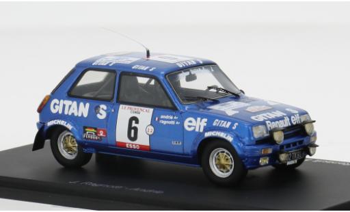Renault 5 1/43 Spark Alpine Tour de Corse 1979 #6 1:43 coche miniatura