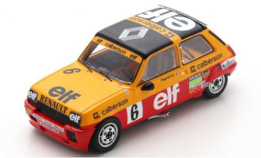 Renault 5 1/43 Spark Alpine Turbo No.6 Calberson 1984 J.Ragnotti coche miniatura