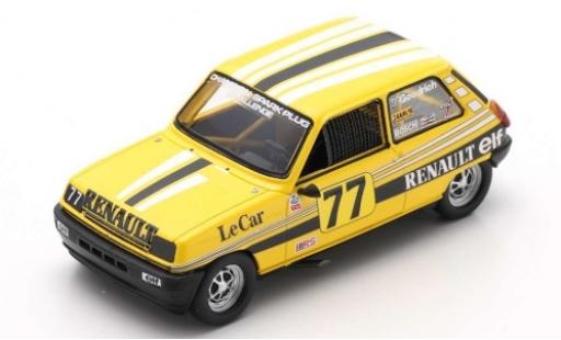 Coche miniatura Renault 5 1/43 Spark No.77 IMSA RS 1980 P.Jacquemart Renault 5 1/43 Spark No.77 IMSA RS 1980 P.Jacquemart coche miniatura