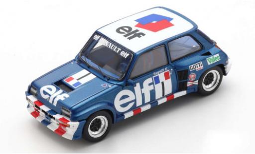 Renault 5 1/43 Spark Turbo No.1 Turbo Europa Cup 1981 J.Ragnotti coche miniatura