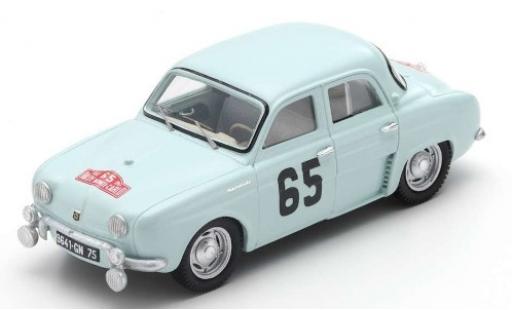 Coche miniatura Renault Dauphine 1/43 Spark No.65 Rallye Monte Carlo 1958 J.Feret/G.Monraisse Renault Dauphine 1/43 Spark No.65 Rallye Monte Carlo 1958 J.Feret/G.Monraisse coche miniatura