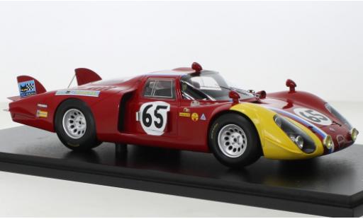 Coche miniatura Alfa Romeo 33 1/18 Spark /2 RHD No.65 24h Le Mans 1968 Alfa Romeo 33 1/18 Spark /2 RHD No.65 24h Le Mans 1968 coche miniatura