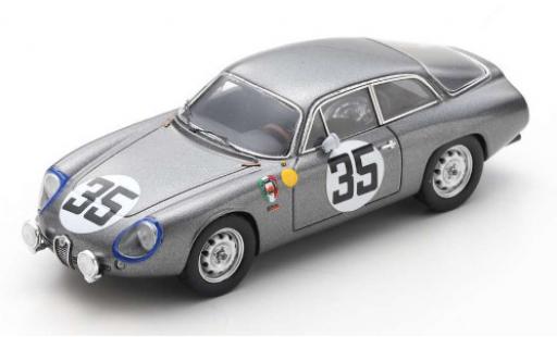 Coche miniatura Alfa Romeo Giulietta 1/43 Spark Sport Zagato No.35 24h Le Mans 1963 Alfa Romeo Giulietta 1/43 Spark Sport Zagato No.35 24h Le Mans 1963 coche miniatura