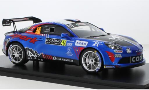 Coche miniatura Alpine A110 1/43 Spark Rally RGT No.46 Rallye WM Rallye Monte Carlo 2022 Alpine A110 1/43 Spark Rally RGT No.46 Rallye WM Rallye Monte Carlo 2022 coche miniatura