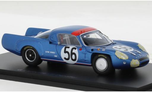 Coche miniatura Alpine A210 1/43 Spark No.56 24h Le Mans 1967 Alpine A210 1/43 Spark No.56 24h Le Mans 1967 coche miniatura