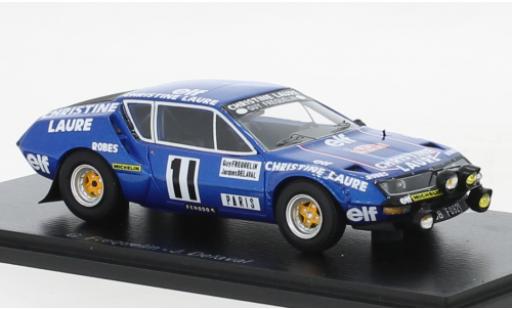 Coche miniatura Alpine A310 1/43 Spark No.11 Christine Laure Rallye WM Rallye Monte Carlo 1977 Alpine A310 1/43 Spark No.11 Christine Laure Rallye WM Rallye Monte Carlo 1977 coche miniatura