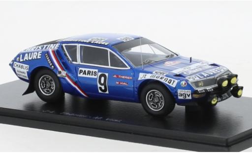 Coche miniatura Alpine A310 1/43 Spark Renault No.9 Christine Laure Rallye WM Rallye Monte Carlo 1976 Alpine A310 1/43 Spark Renault No.9 Christine Laure Rallye WM Rallye Monte Carlo 1976 coche miniatura