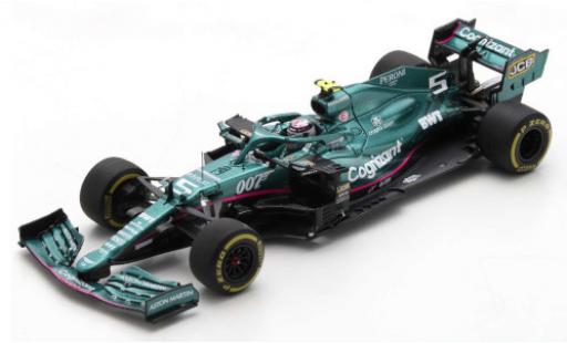 Aston Martin AMR2 1/43 Spark 1 No.5 Cognizant F1 Team Cognizant Formel 1 GP Italien 2021 coche miniatura