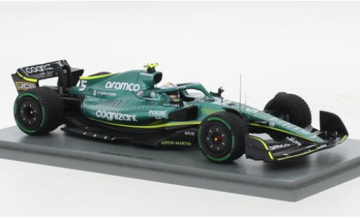 Coche miniatura Aston Martin AMR2 1/43 Spark 2 No.5 Aramco Cognizant F1 Team Cognizant Formel 1 GP Bahrain 2022 Aston Martin AMR2 1/43 Spark 2 No.5 Aramco Cognizant F1 Team Cognizant Formel 1 GP Bahrain 2022 coche miniatura