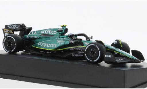Aston Martin AMR2 1/64 Spark 3 No.14 Aramco Cognizant F1 Team Cognizant formule 1 2023 coche miniatura