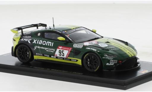 Coche miniatura Aston Martin V8 Vantage GT4 1/43 Spark Vantage AMR GT4 No.95 Dörr Motorsport 24h Nürburgring 2022 Aston Martin V8 Vantage GT4 1/43 Spark Vantage AMR GT4 No.95 Dörr Motorsport 24h Nürburgring 2022 coche miniatura