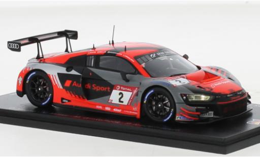 Coche miniatura Audi R8 1/43 Spark LMS GT3 No.2 Sport Team Car Collection 24h Nürburgring 2021 Audi R8 1/43 Spark LMS GT3 No.2 Sport Team Car Collection 24h Nürburgring 2021 coche miniatura