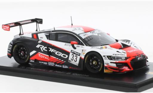 Coche miniatura Audi R8 1/43 Spark LMS GT3 No.33 Belgian Club Team WRT 24h Spa 2020 Audi R8 1/43 Spark LMS GT3 No.33 Belgian Club Team WRT 24h Spa 2020 coche miniatura