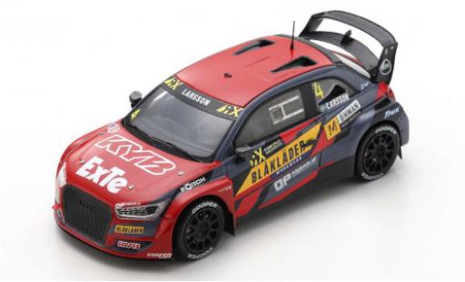 Coche miniatura Audi S1 1/43 Spark WRX No.4 KYB Team JC Rallye-Cross WM Lettland 2020 Audi S1 1/43 Spark WRX No.4 KYB Team JC Rallye-Cross WM Lettland 2020 coche miniatura