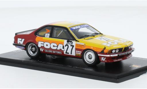 Coche miniatura Bmw 635 1/43 Spark CSi No.27 Waterloo Moteur Racing 24h Spa 1983 Bmw 635 1/43 Spark CSi No.27 Waterloo Moteur Racing 24h Spa 1983 coche miniatura