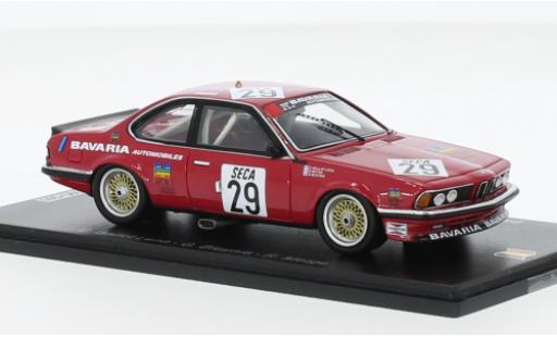 Coche miniatura Bmw 635 1/43 Spark CSi No.29 Bavaria Automobiles 24h Spa 1984 Bmw 635 1/43 Spark CSi No.29 Bavaria Automobiles 24h Spa 1984 coche miniatura