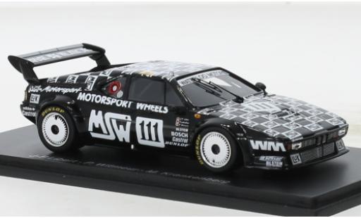 Coche miniatura Bmw M1 1/43 Spark No.111 MK-Motorsport MSW 24h Le Mans 1986 Bmw M1 1/43 Spark No.111 MK-Motorsport MSW 24h Le Mans 1986 coche miniatura