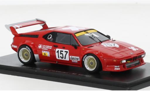 Coche miniatura Bmw M1 1/43 Spark No.157 24h Le Mans 1985 Bmw M1 1/43 Spark No.157 24h Le Mans 1985 coche miniatura