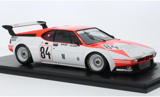 Bmw M1 1/18 Spark No.84 Marlboro 24h Le Mans 1980 coche miniatura