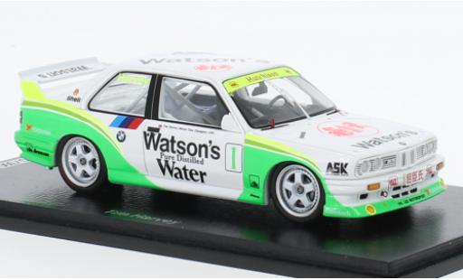 Coche miniatura Bmw M3 1/43 Spark (E30) No.1 Watsons Macau Guia Race 1990 Bmw M3 1/43 Spark (E30) No.1 Watsons Macau Guia Race 1990 coche miniatura