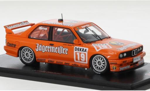 Coche miniatura Bmw M3 1/43 Spark (E30) No.19 Team Linder Jägermeister DTM 1992 Bmw M3 1/43 Spark (E30) No.19 Team Linder Jägermeister DTM 1992 coche miniatura