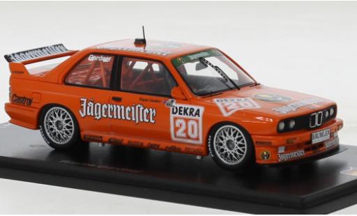 Coche miniatura Bmw M3 1/43 Spark (E30) No.20 Team Linder Jägermeister DTM 1992 Bmw M3 1/43 Spark (E30) No.20 Team Linder Jägermeister DTM 1992 coche miniatura
