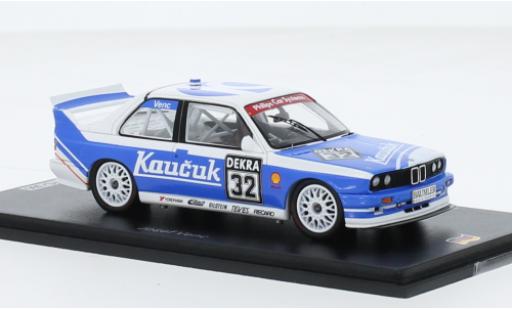 Coche miniatura Bmw M3 1/43 Spark (E30) No.32 Kaucuk Motorsport DTM 1993 Bmw M3 1/43 Spark (E30) No.32 Kaucuk Motorsport DTM 1993 coche miniatura
