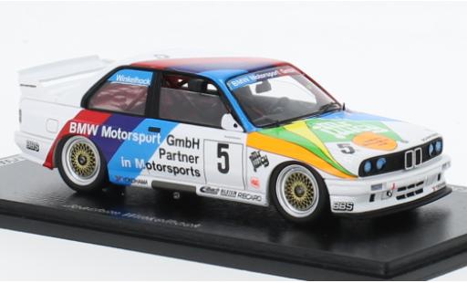 Coche miniatura Bmw M3 1/43 Spark (E30) No.5 M Team Schnitzer Macau Guia Race 1990 Bmw M3 1/43 Spark (E30) No.5 M Team Schnitzer Macau Guia Race 1990 coche miniatura