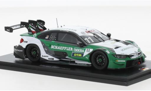 Coche miniatura Bmw M4 1/43 Spark DTM No.11 Team RMG Schaeffler DTM Hockenheim 2020 Bmw M4 1/43 Spark DTM No.11 Team RMG Schaeffler DTM Hockenheim 2020 coche miniatura