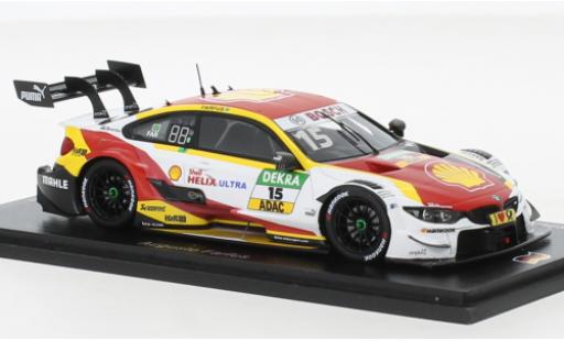 Coche miniatura Bmw M4 1/43 Spark DTM No.15 Team RMG S DTM Hockenheim 2018 Bmw M4 1/43 Spark DTM No.15 Team RMG S DTM Hockenheim 2018 coche miniatura