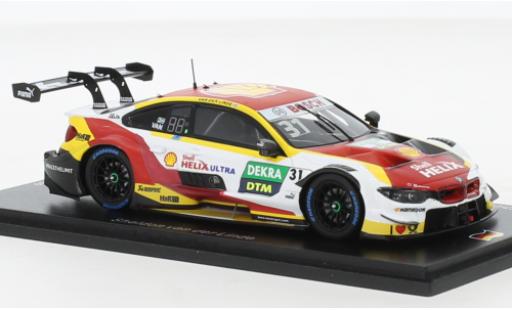 Coche miniatura Bmw M4 1/43 Spark DTM No.31 Team RBM S DTM Hockenheim 2019 Bmw M4 1/43 Spark DTM No.31 Team RBM S DTM Hockenheim 2019 coche miniatura