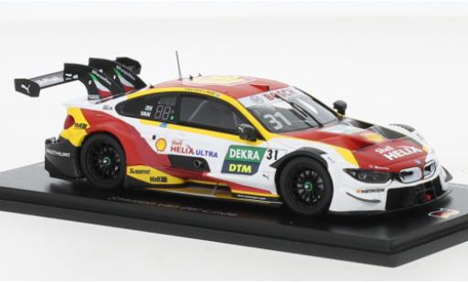 Coche miniatura Bmw M4 1/43 Spark DTM No.31 Team RBM S DTM Hockenheim 2020 Bmw M4 1/43 Spark DTM No.31 Team RBM S DTM Hockenheim 2020 coche miniatura