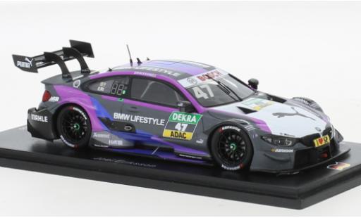 Coche miniatura Bmw M4 1/43 Spark DTM No.47 Team RBM Lifestyle DTM Hockenheim 2018 Bmw M4 1/43 Spark DTM No.47 Team RBM Lifestyle DTM Hockenheim 2018 coche miniatura