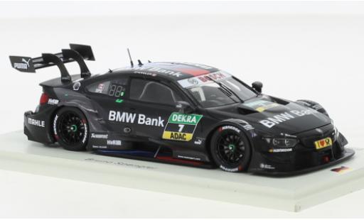 Coche miniatura Bmw M4 1/43 Spark DTM No.7 Team RBM Bank DTM Hockenheim 2018 Bmw M4 1/43 Spark DTM No.7 Team RBM Bank DTM Hockenheim 2018 coche miniatura
