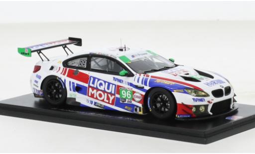 Bmw M6 1/43 Spark GT3 No.96 Turner Motorsport Liqui Moly IMSA 12h Sebring 2021 coche miniatura