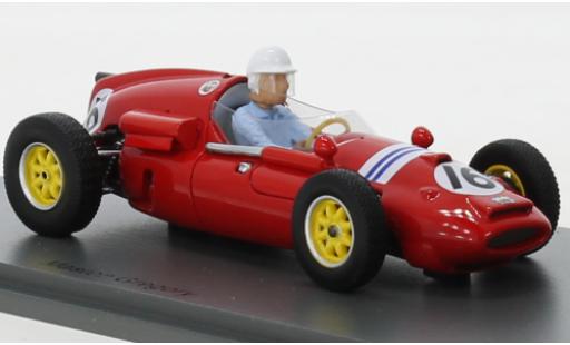 Cooper T51 1/43 Spark No.16 Formel 1 GP Großbritannien 1960 coche miniatura