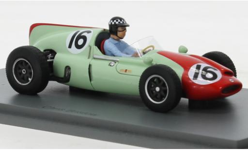 Cooper T51 1/43 Spark No.16 Formel 1 GP Monaco 1960 coche miniatura